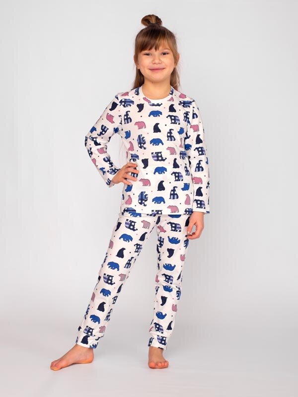 Костюм Медведь синий К-346