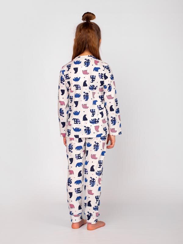 Костюм Медведь синий К-346