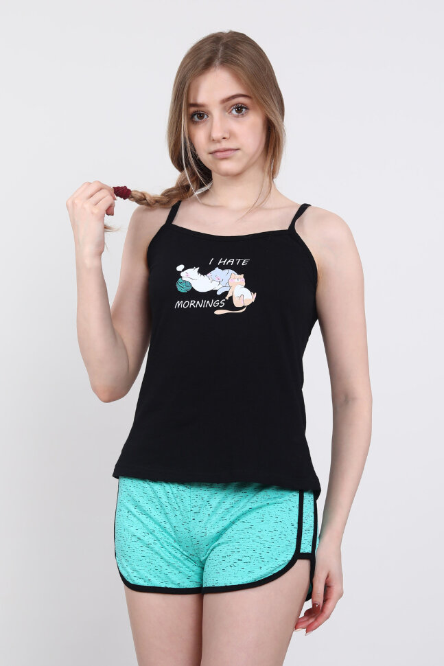 Костюм с шортами для девочки 15446