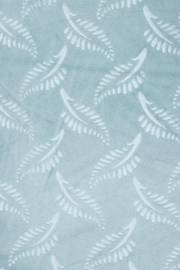 Халат велюр на запах мята ХВ-02