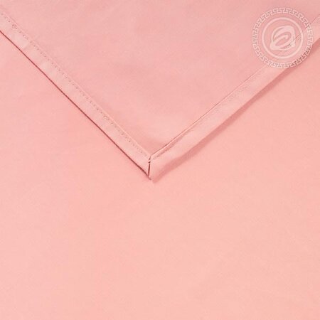 Простыня Розовая, сатин