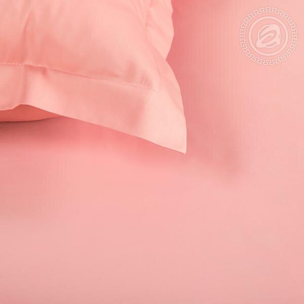Простыня Розовая, сатин