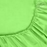 Простыня на резинке Салатовая, сатин