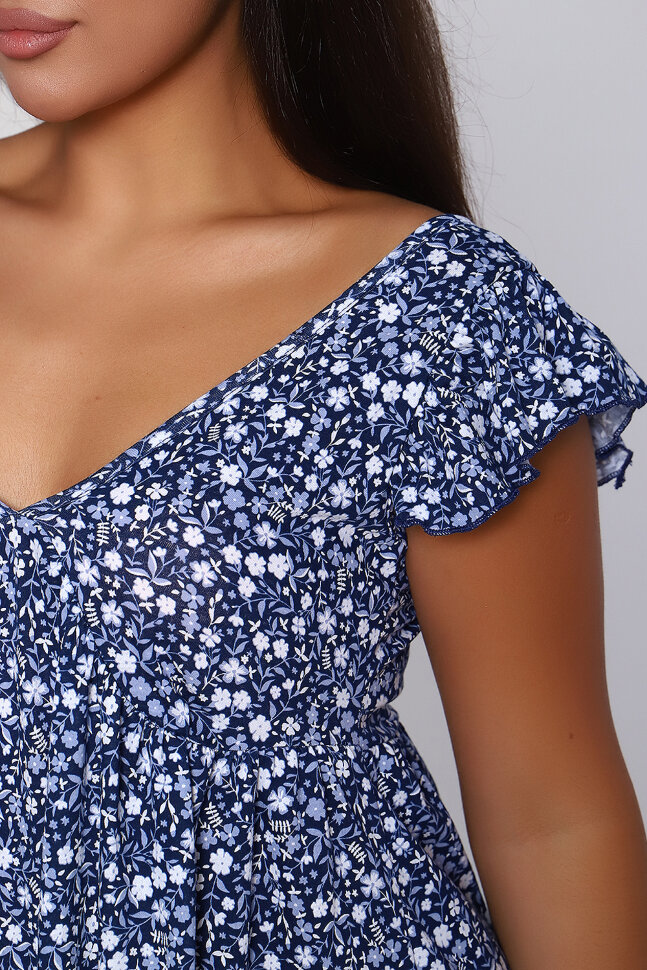 Платье женское 87505 синий