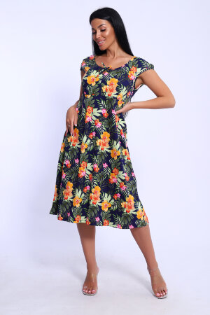 Платье женское 71126 синий