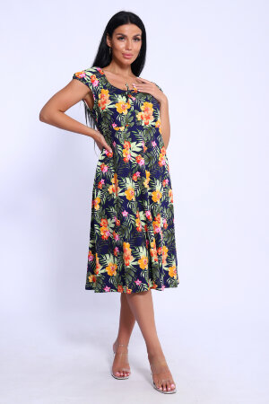 Платье женское 71126 синий