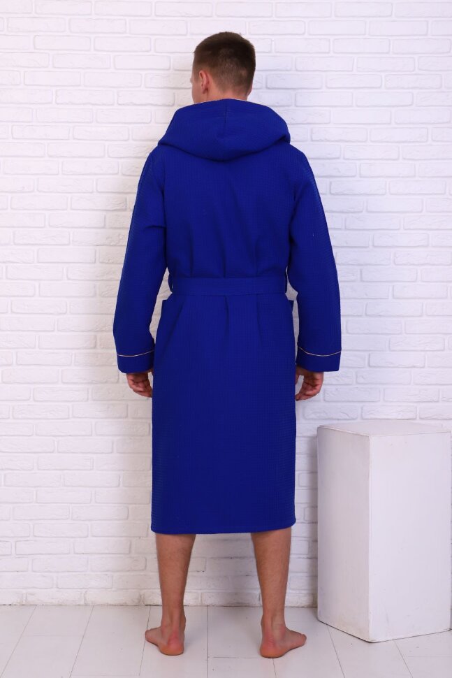 Халат мужской Чемпион ВЧ-242 васильковый