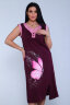 Платье женское 71063 бордовый
