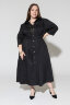 Платье-рубашка Лаки черный ПЛ- 777-1
