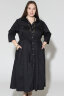 Платье-рубашка Лаки черный ПЛ- 777-1