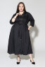 Платье-рубашка Лаки черный ПЛ- 777-1