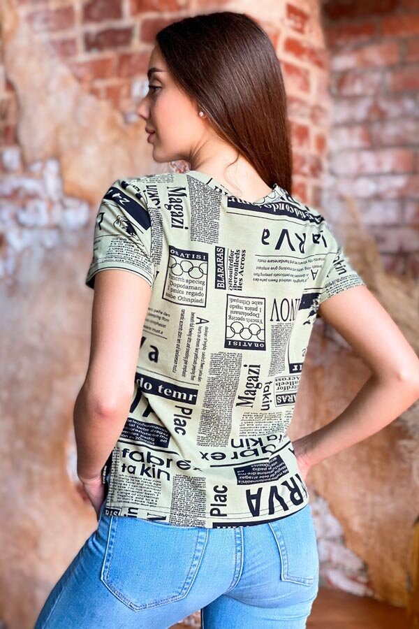 Женская футболка 8145