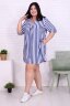 Туника Полина полоса вискоза МАР-19
