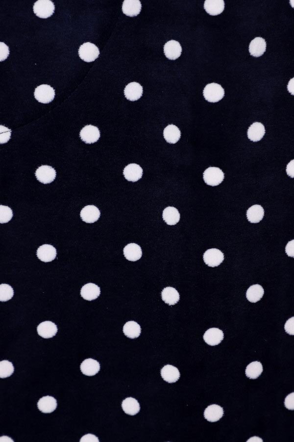 Халат велюр горох ХГ-019-3