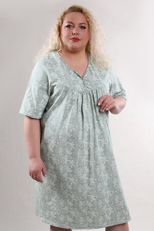 Женская ночная сорочка 88055 светло-зеленый