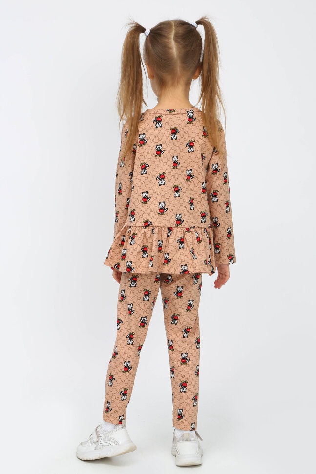 Костюм с брюками для девочки Крошка енот ТЛ-111