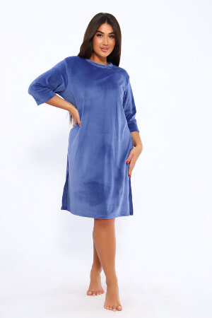 Платье женское 042 синий