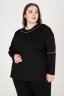 Кофта-туника Питер 1 черный КОФ-01