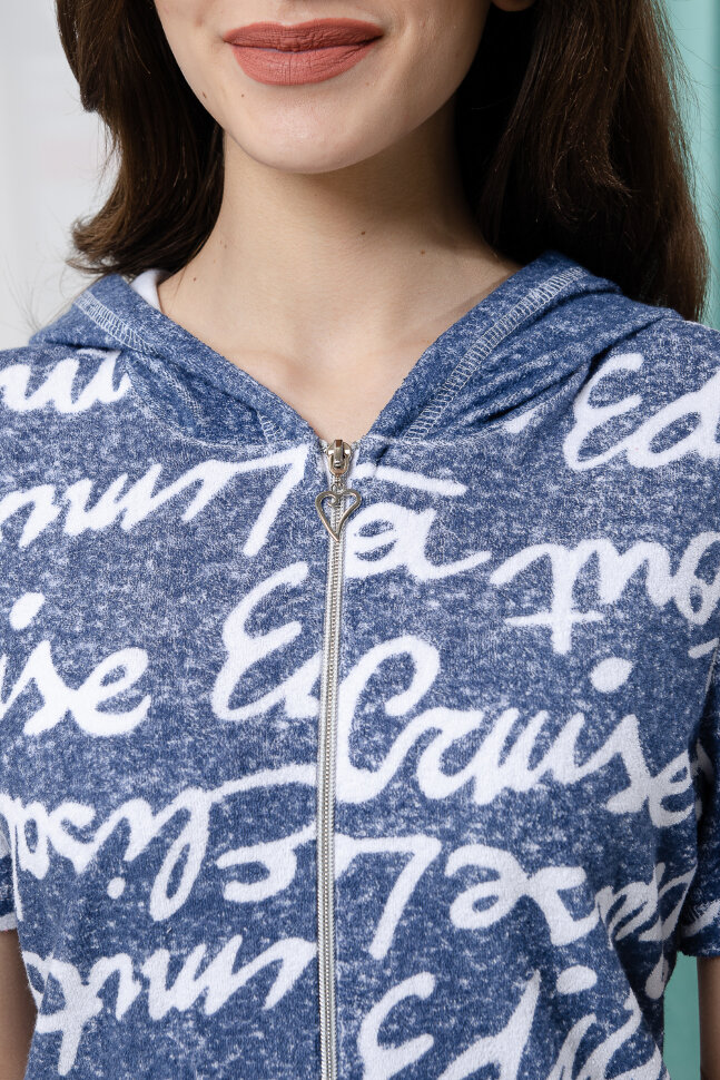 Халат Женский 8401 джинс