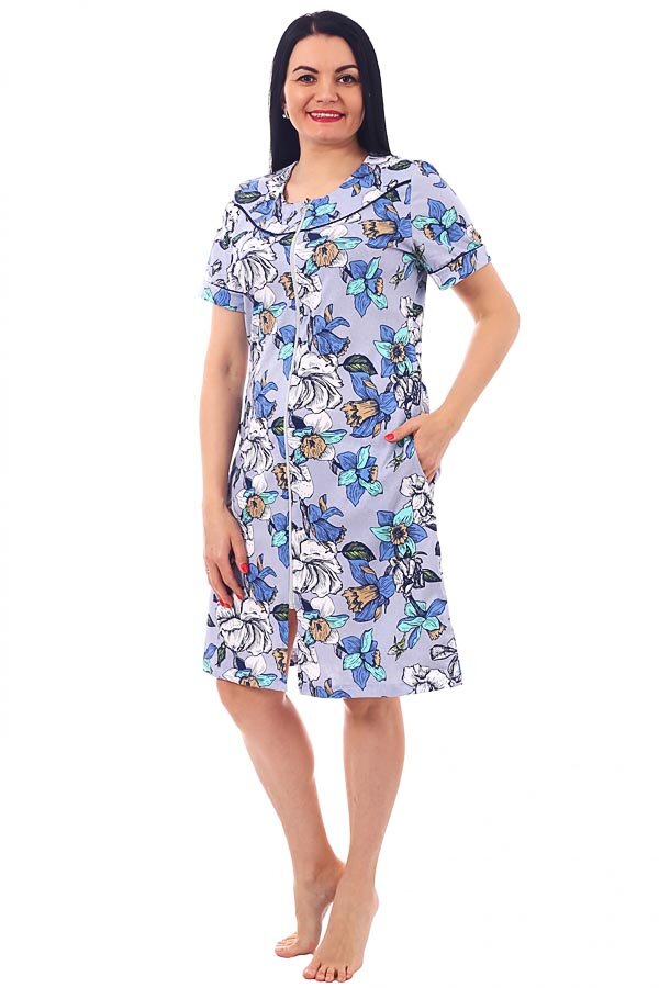 Халат Нарцисс Голубой К-148