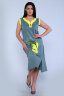 Платье женское 71063 оливковый