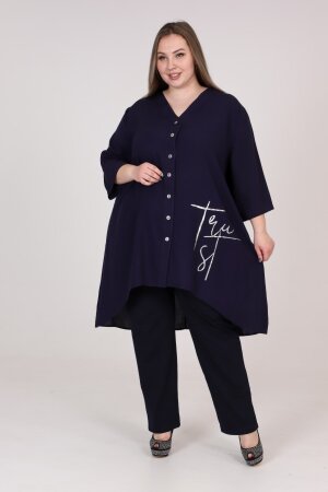 Туника Пуговка люкс штапель ТГ-33-5