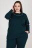 Кофта-туника Питер 2 изумруд КОФ-05