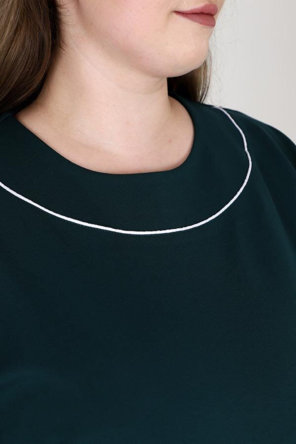 Кофта-туника Питер 2 изумруд КОФ-05