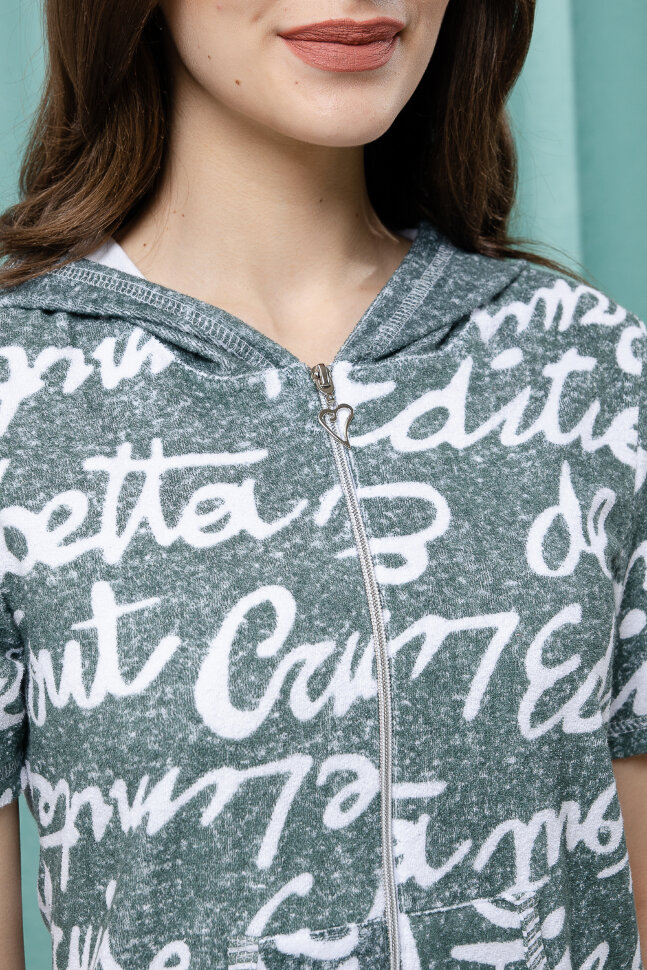 Халат Женский 8401 хаки