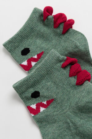 Детские носки Гоша нефрит