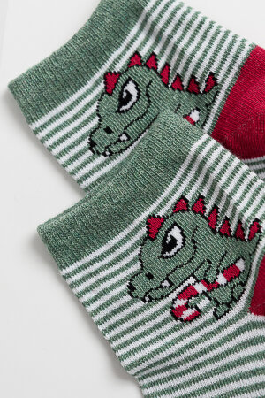 Детские носки Гоша нефрит