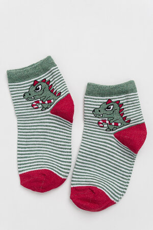 Детские носки Гоша нефрит