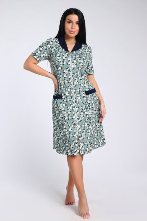 Халат Женский 35328 мелкий цветок