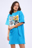 Платье женское ЕПЛ-1060 голубой