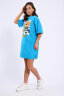 Платье женское ЕПЛ-1060 голубой