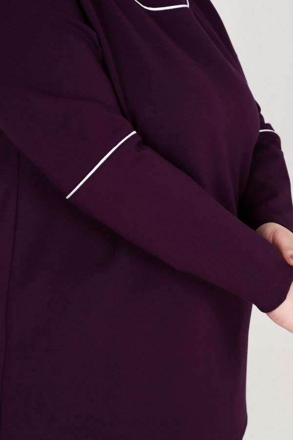 Туника-кофта Питер 2 баклажан КОФ-03