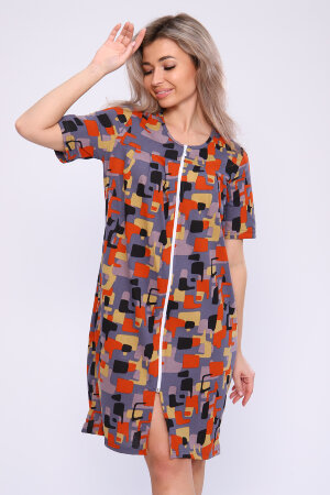 Халат Женский 59106 серый