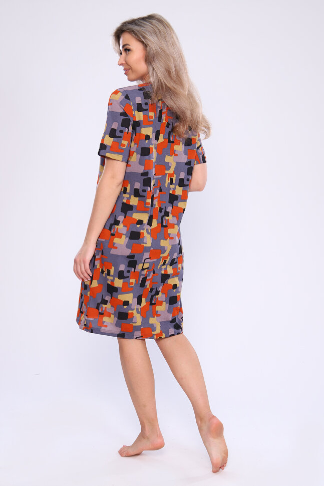 Халат Женский 59106 серый