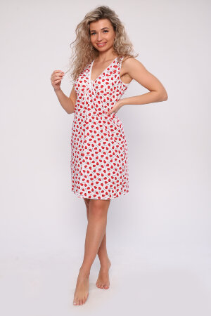 Женская ночная сорочка 78515 красный