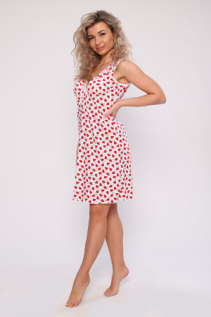 Женская ночная сорочка 78515 красный