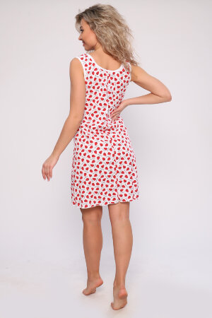 Женская ночная сорочка 78515 красный