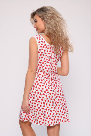 Женская ночная сорочка 78515 красный