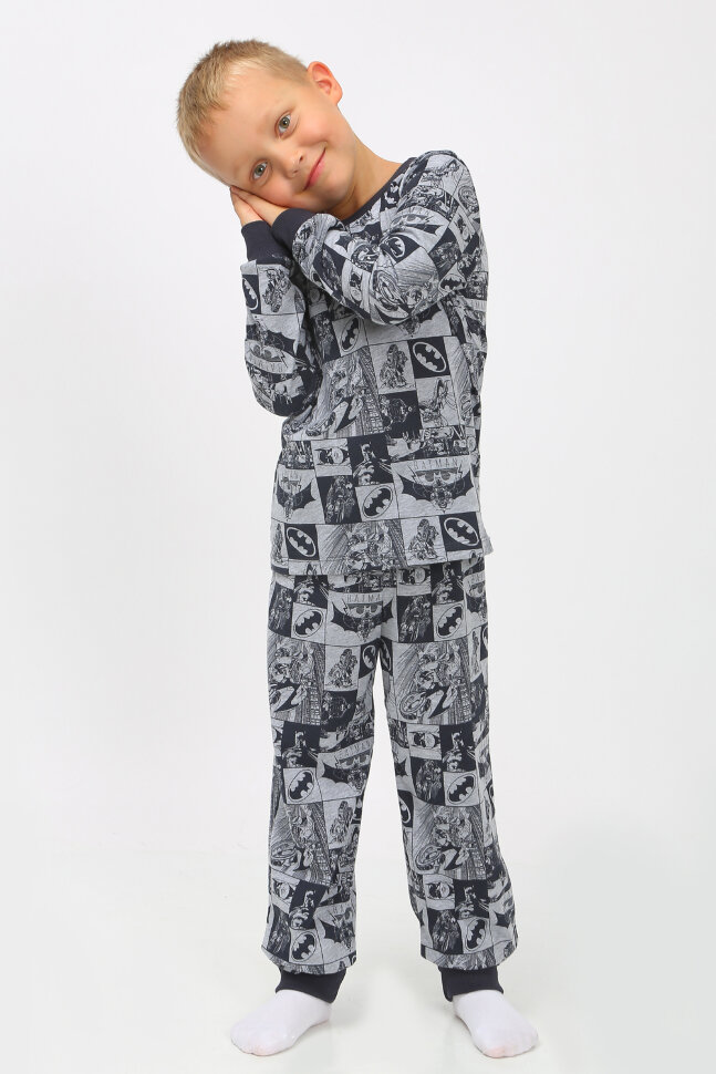 Пижама с брюками для мальчика Бэтмен