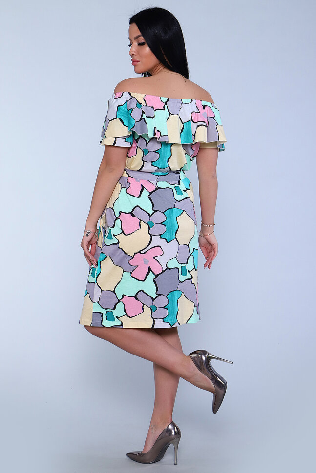 Платье женское 71060 салатовый