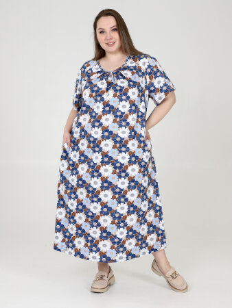 Платье Душечка цветы ХГ-77