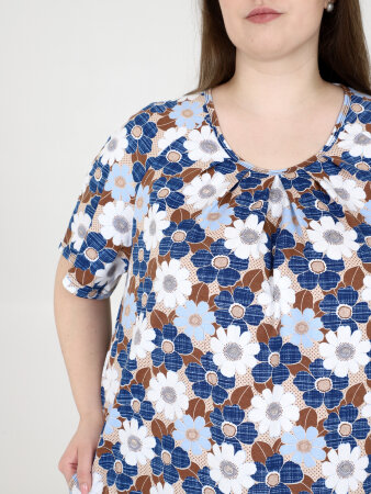 Платье Душечка цветы ХГ-77