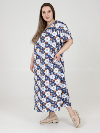 Платье Душечка цветы ХГ-77