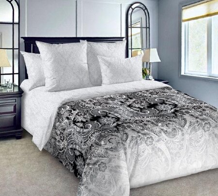 Лунный бархат постельное белье сатин