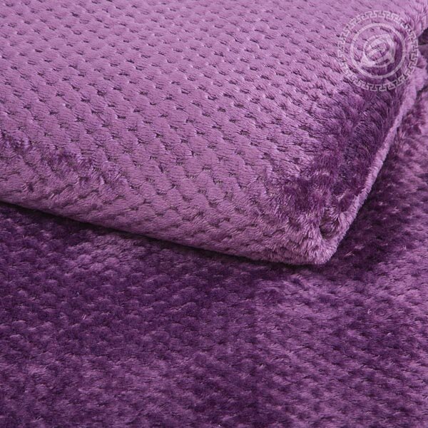 Плед Сирень, флис