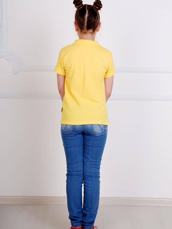 Футболка детская Поло (желтый)